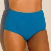 Sporty High-Waisted Bottoms, Cobalt -Swim Shoreline 2369A7909final