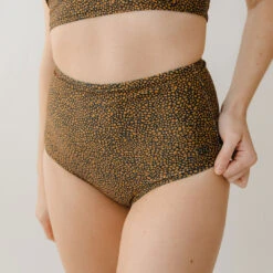 Amber High-Waisted Bottoms -Swim Shoreline 369A0084
