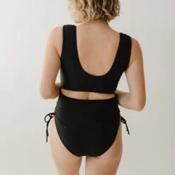 Venice Cut Out One-Piece, Black 19 Venice Cut Out One-Piece, Black -Swim Shoreline 369A0157