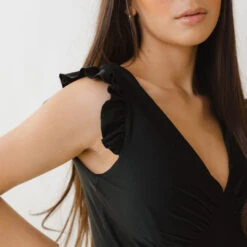 Riptide One-Piece, Black -Swim Shoreline 369A0203