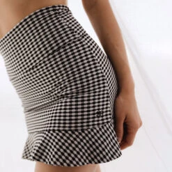 Hamptons High-Waisted Swim Skirt -Swim Shoreline 369A0226final