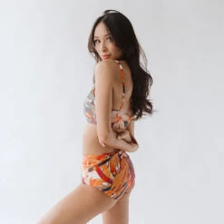 Pixie High-Waisted Bottoms 8 Pixie High-Waisted Bottoms -Swim Shoreline 369A0233