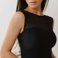 The Aubry One-Piece, Black -Swim Shoreline 369A0236