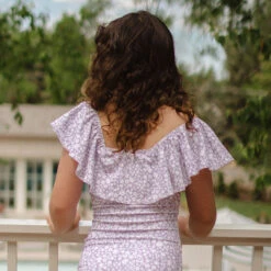 Mini Wave One-Piece, Lilac -Swim Shoreline 369A0497final b82c0ff7 df68 4b7a 8e48 296c6736af98