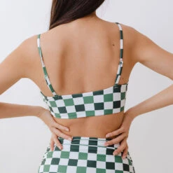 Rise Bralette, Check Mate -Swim Shoreline 369A0520