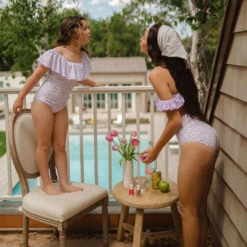 Mini Wave One-Piece, Lilac -Swim Shoreline 369A0521final