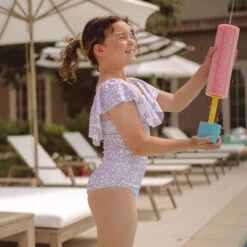 Mini Wave One-Piece, Lilac -Swim Shoreline 369A0583final