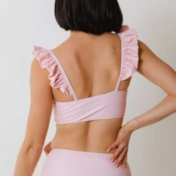 Ballet Pink Bella Crop Top -Swim Shoreline 369A0662final