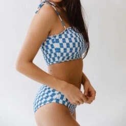 Smocked Swim Crop, Blue Checkers 18 Smocked Swim Crop, Blue Checkers -Swim Shoreline 369A0778final 935b4c2a 5910 4cd7 ab93 233cf590d548