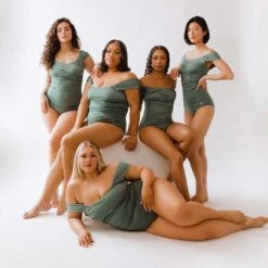 Sea Salt Off Shoulder One-Piece 26 Sea Salt Off Shoulder One-Piece -Swim Shoreline 369A1684final