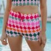 Summer Argyle Swim Shorts -Swim Shoreline 369A2072final