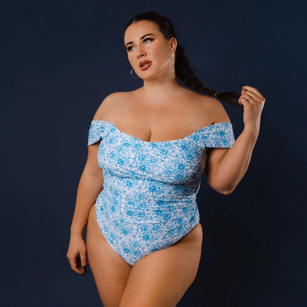 The Mykonos White Off Shoulder One-Piece 11 The Mykonos White Off Shoulder One-Piece - Image 10