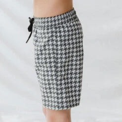 Houndstooth Jr. Swim Trunks -Swim Shoreline 369A5046final