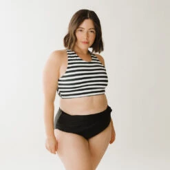 Hang Ten Game Changer Swim Crop -Swim Shoreline 369A5163final