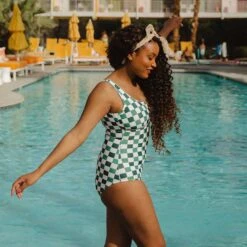 Deep End One-Piece, Check Mate -Swim Shoreline 369A5602final