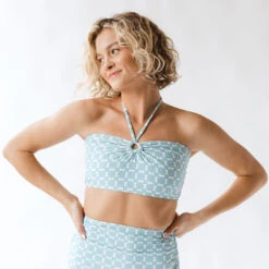 Echo Swim Top, Mod Blue -Swim Shoreline 369A6591