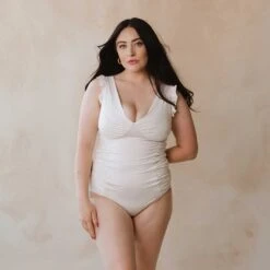 Riptide One-Piece, Ivory 21 Riptide One-Piece, Ivory -Swim Shoreline 369A7403final