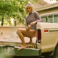 Wailea Floral Long Sleeve Rash Guard -Swim Shoreline 369A7406final