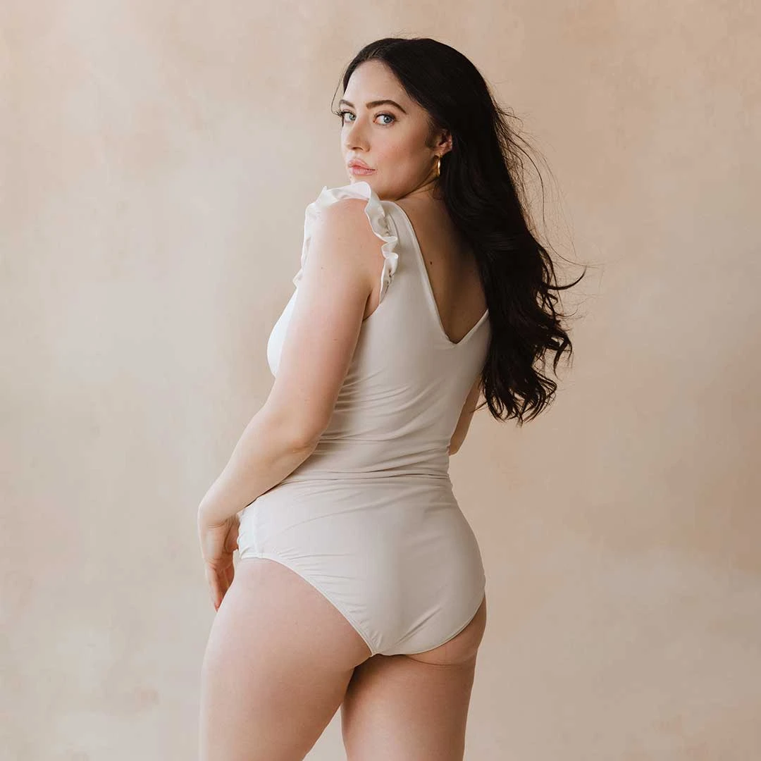 Riptide One-Piece, Ivory 11 Riptide One-Piece, Ivory - Image 9