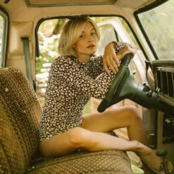 Wailea Floral Long Sleeve Rash Guard -Swim Shoreline 369A7468final