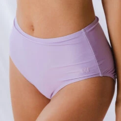 Periwinkle High-Waisted Bottoms 12 Periwinkle High-Waisted Bottoms -Swim Shoreline 369A7469final