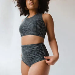 Mad Dash Game Changer Swim Crop -Swim Shoreline 369A7575