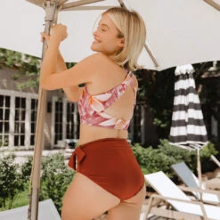 Simone Bottoms, Dark Rust -Swim Shoreline 369A7690final