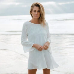 White Tunic Dress -Swim Shoreline 369A8068final 747bc6b9 bd4c 4c46 bd85 3f44a4455236