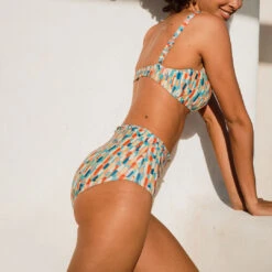Athens Sunset High-Waisted Bottoms -Swim Shoreline 369A8430final 366bd265 1374 47d8 a4a8 50926533706f