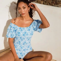 Eloise One-Piece, Mykonos White -Swim Shoreline 369A8779final