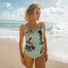 The Duchess One-Piece, Rose Mint -Swim Shoreline 369A8797final