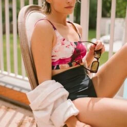 Momentum Bra, Peony -Swim Shoreline 369A8887final