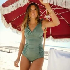 Riptide One-Piece, Sea Salt -Swim Shoreline 369A9556final