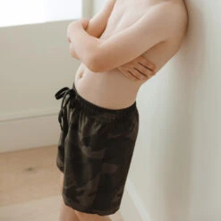 Camo Jr. Swim Trunks -Swim Shoreline I2A8326