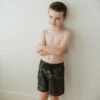 Camo Jr. Swim Trunks -Swim Shoreline I2A8344