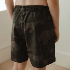 Camo Jr. Swim Trunks -Swim Shoreline I2A8400