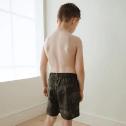 Camo Jr. Swim Trunks -Swim Shoreline I2A8403