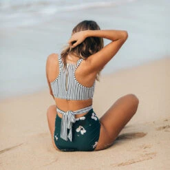 Bon Voyage One-Piece Swimsuit -Swim Shoreline OrchidCastaway Web1