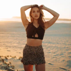 Pursuit High-Waisted Swim Skirt -Swim Shoreline SWIMSKIRT PURSUIT9