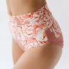 Garden Rose High-Waisted Bottoms 1 Garden Rose High-Waisted Bottoms -Swim Shoreline WIDE HEM HIGH WAISTED GARDEN ROSE 3