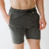 Wind And Sea Shorts, Black Checkers -Swim Shoreline WIND AND SEA BLACK CHECKERS WEB 1