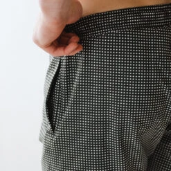 Wind And Sea Shorts, Black Checkers -Swim Shoreline WIND AND SEA BLACK CHECKERS WEB 7
