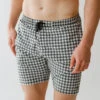 Wind And Sea Shorts, Houndstooth -Swim Shoreline WIND AND SEA HOUNDSTOOTH WEB 1