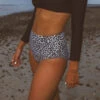 Cheetah High-Waisted Bottoms -Swim Shoreline cheetah high waisted bottoms3