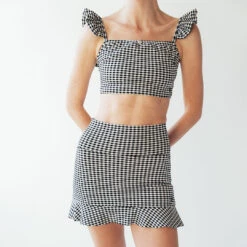 Hamptons High-Waisted Swim Skirt -Swim Shoreline karinswimskirt 7